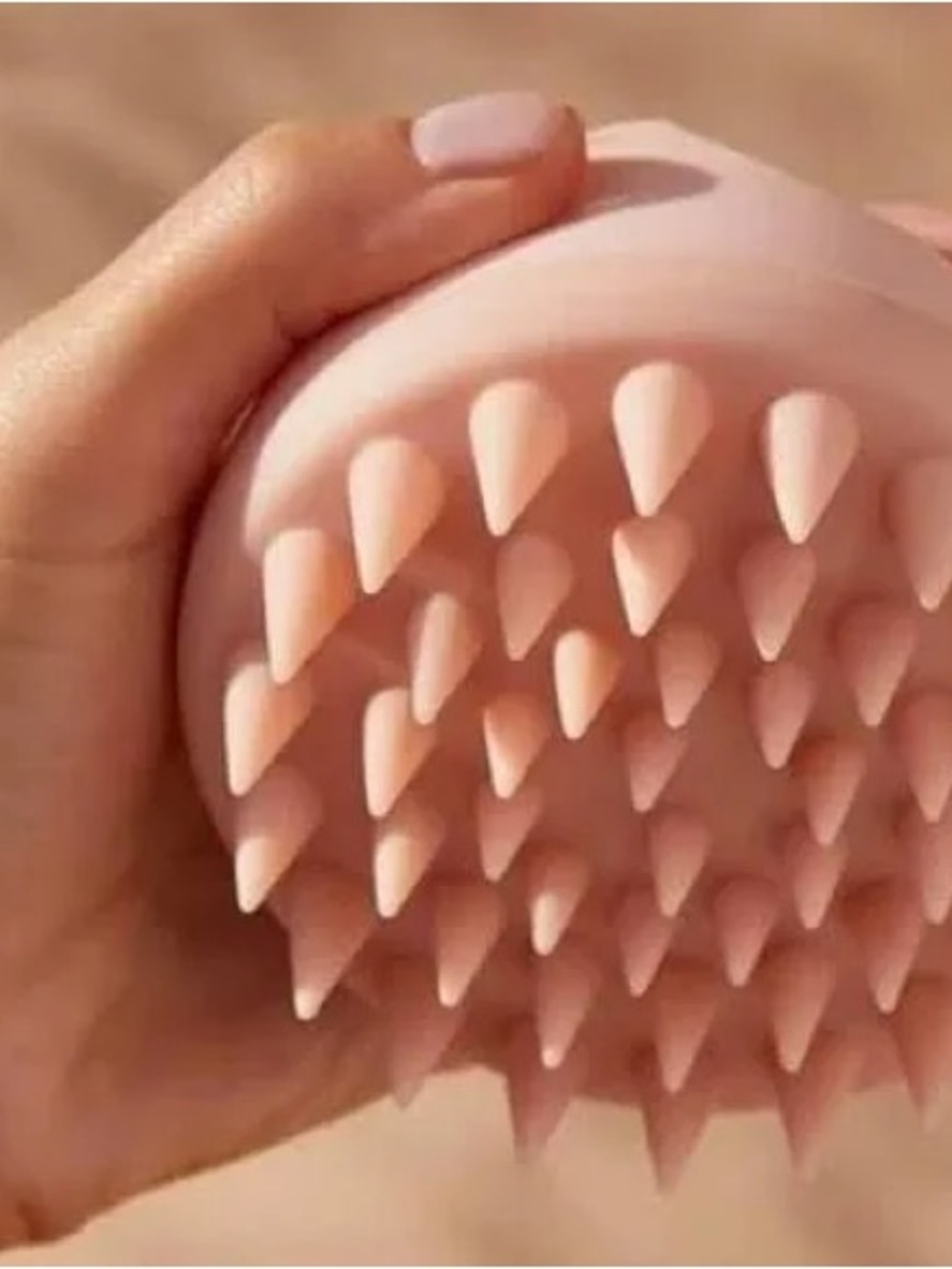 OUAI Scalp Massager - Pink - new in box